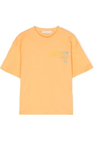 Calvin Klein Playera con logo estampado degradado