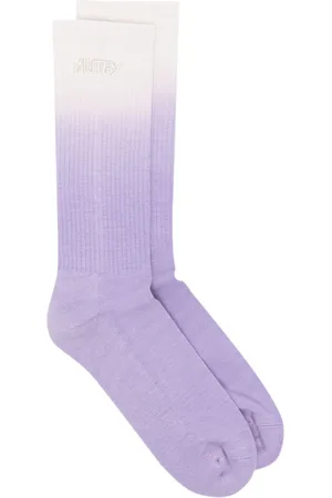 Autry Calcetines con efecto sombreado y logo bordado