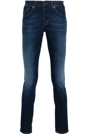 Dondup Skinny jeans George con tiro bajo