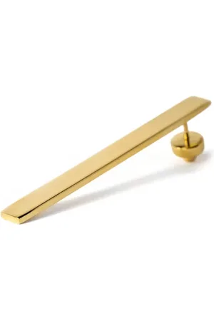 PARTS OF FOUR Arete Plate bañado en oro
