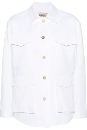 SEMICOUTURE Chamarra estilo militar