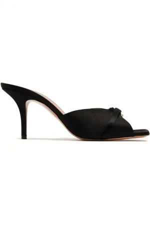 MALONE SOULIERS Mules Patricia con detalles de cristal y tacón de 70mm