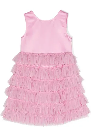 Twin-Set Vestido de fiesta corto con volantes