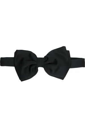 LARDINI Corbata de moño con acabado satinado