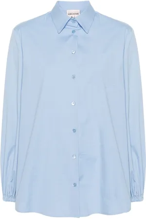 SEMICOUTURE Camisa con mangas farol