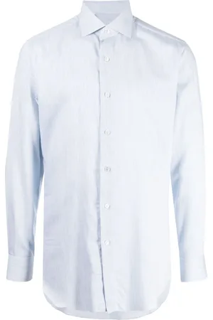 BRIONI Camisa con motivo de rayas