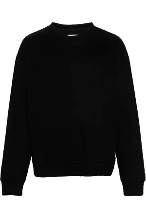 Jil Sander Suéter con cuello redondo y efecto cepillado