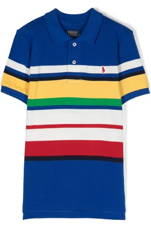 Ralph Lauren Playera tipo polo con logo bordado
