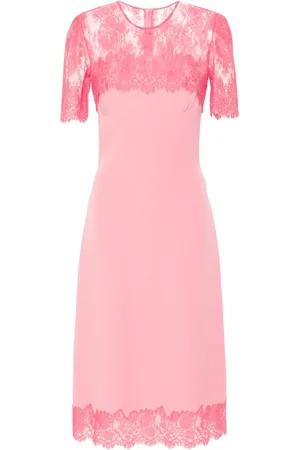 ERMANNO SCERVINO Vestido midi con encaje floral