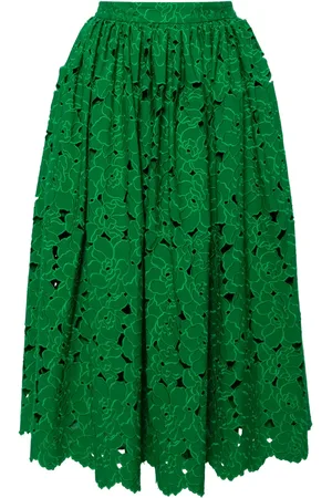 Erdem Falda midi con diseño acampanado