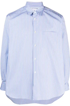 Comme des Garçons Camisa manga larga con motivo de rayas