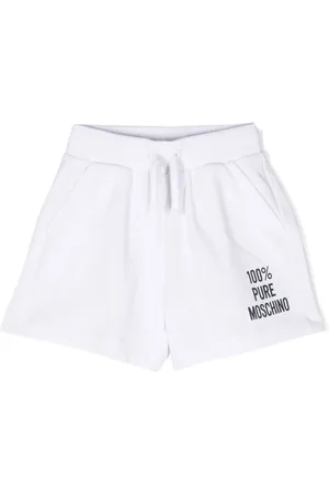 Moschino Bermudas con eslogan estampado
