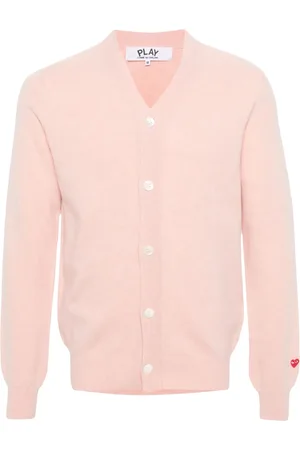 Comme des Garçons Cárdigan con aplique del logo