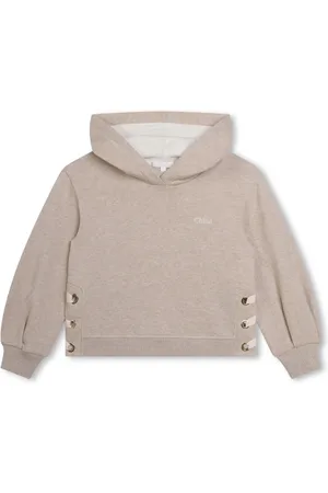 Chloé Hoodie con logo bordado