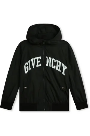 Givenchy Chamarra rompevientos con capucha y logo estampado