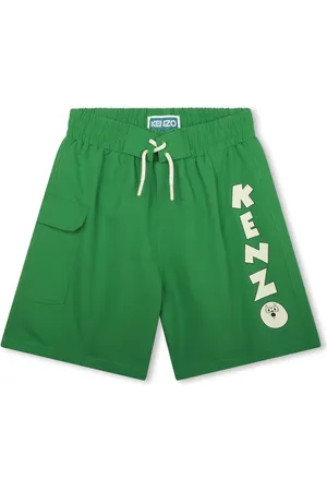 Kenzo Shorts de playa con logo estampado