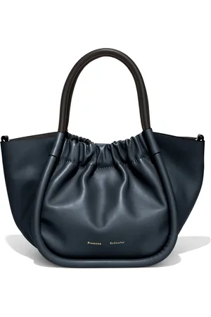 Proenza Schouler Tote pequeña con diseño fruncido