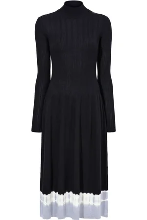 Proenza Schouler Vestido tejido midi Lila