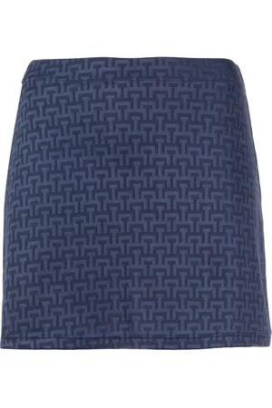 The Upside Skorts con monograma en jacquard