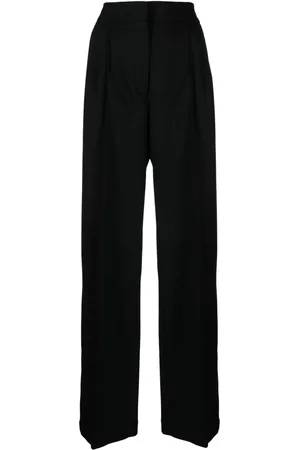 Maison Kitsuné Pantalones anchos con pinzas