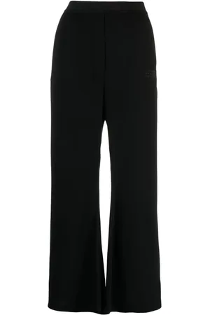 Maison Margiela Pantalones capri con tiro alto