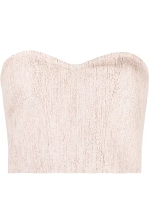 FORTE FORTE Top tipo bustier estilo strapless