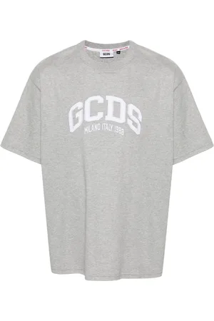 GCDS Playera con parche del logo