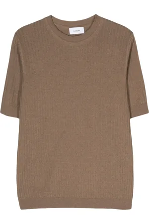 LARDINI Playera tejida de canalé