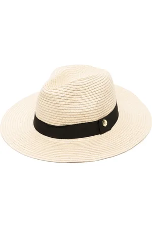 Melissa Odabash Sombrero fedora entretejido