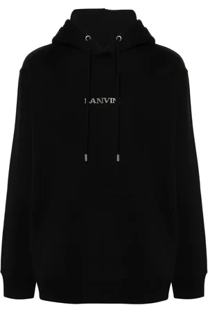 Lanvin Hoodie con logo bordado