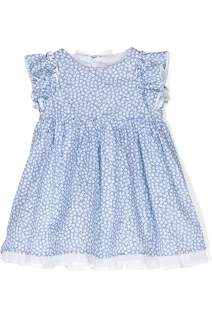 Il gufo Vestido con estampado floral
