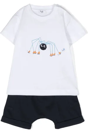 Il gufo Set de shorts con araña estampada