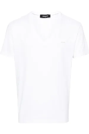 Dsquared2 Playera con placa del logo