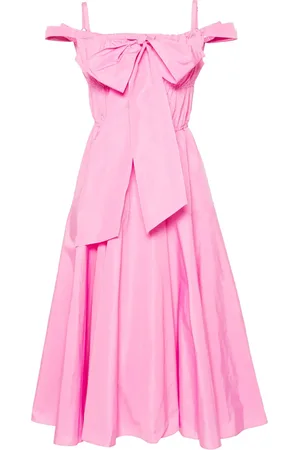 Patou Vestido midi con detalle de moño