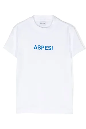 Aspesi Playera con logo estampado