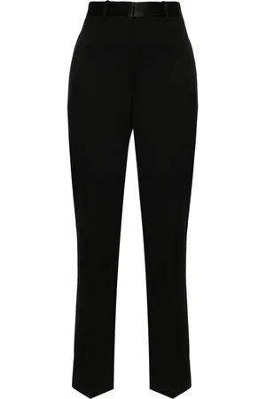 Victoria Beckham Pantalones rectos con tiro alto