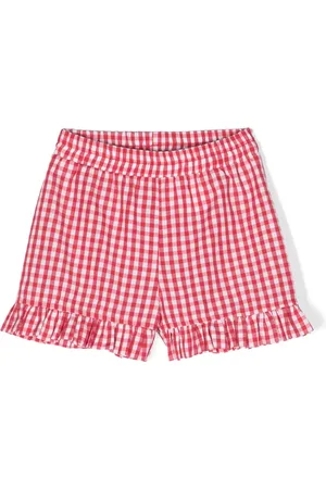 MONNALISA Shorts con motivo de cuadros gingham