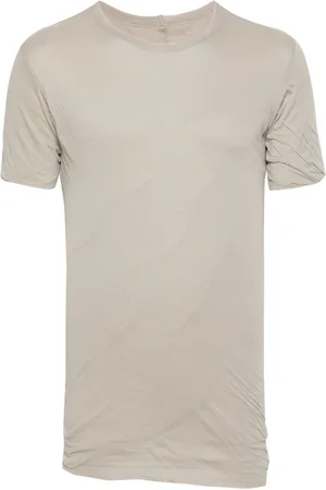 Rick Owens Playera con efecto arrugado