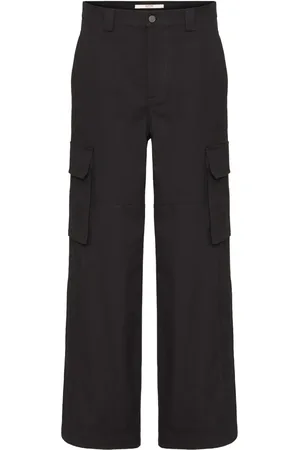 VALENTINO GARAVANI Pantalones cargo con diseño ancho