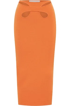 DION LEE Falda midi Mobius