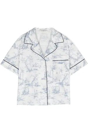 PHILOSOPHY DI LORENZO SERAFINI Camisa con logo bordado