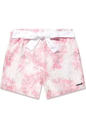 Guess Shorts con encaje floral