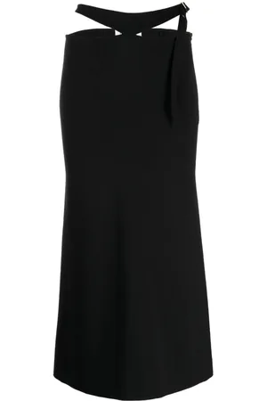 The Attico Falda midi con aberturas