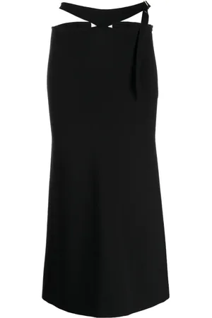 The Attico Falda midi con aberturas