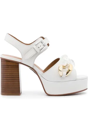 See by Chloé Sandalias con plataforma y cadena