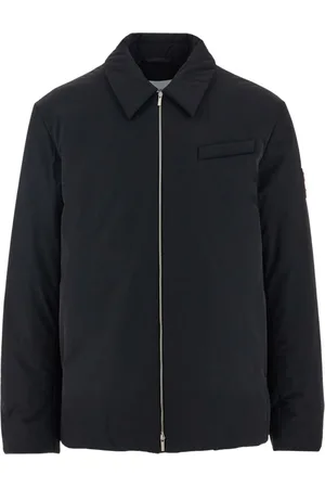 Salvatore Ferragamo Sobrecamisa aplique del logo