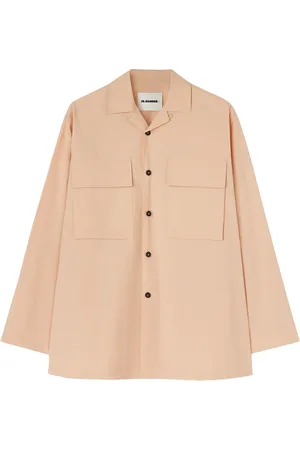 Jil Sander Camisa con etiqueta del logo