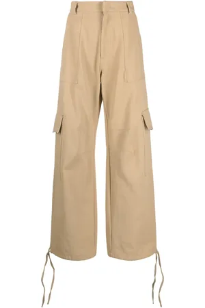 Moschino Pants palazzo con logo bordado