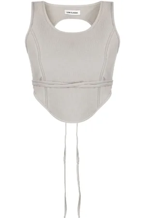 Low Classic Top estilo corset corto