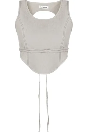 Low Classic Top estilo corset corto